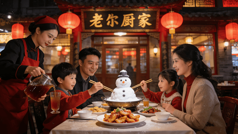 行社带领四口之家解锁暖冬奇遇哈尔滨！不朽情缘冰城遛娃天花板！江苏友好旅(图5)